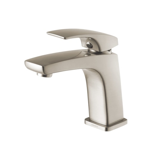 Misturador Monocomando De Mesa Para Lavatório Bica Baixa Níquel Escovado Lorenzetti - Imagem principal - 49192817-18b8-498c-8f24-7ae02ea93d3c