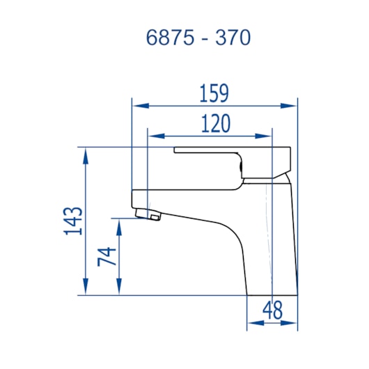 Misturador Monocomando De Mesa Para Lavatório Bica Baixa Ouro Velho Fani - Imagem principal - 938ea81c-20e4-4480-9def-0276764251cc