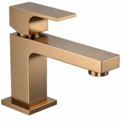 Misturador Monocomando De Mesa Para Lavatório Bica Baixa Unic Corten Deca