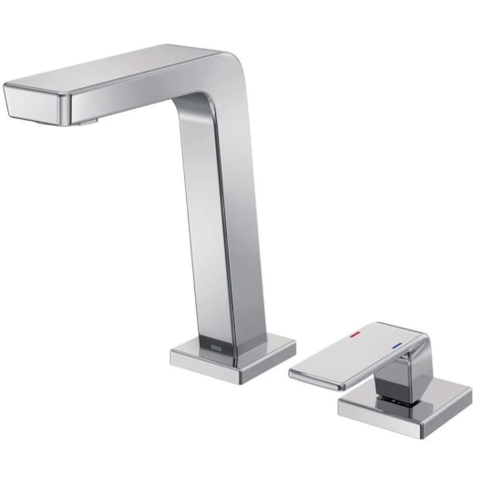 Misturador Monocomando De Mesa Para Lavatório Bica Baixa Vougan Co Pvd Docol - Imagem principal - 8e23af97-5328-4da6-aaf9-98627ffd1edb