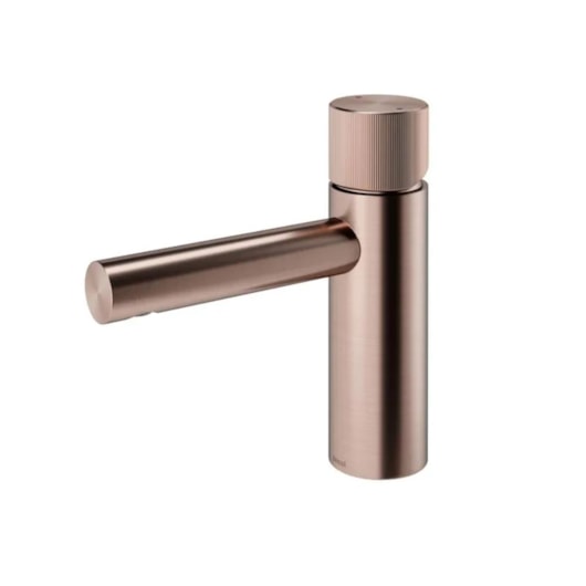 Misturador Monocomando De Mesa Para Lavatório Cobre Escovado Mix&Match Docol - Imagem principal - b621b980-6572-4330-903e-b4d294dbafed