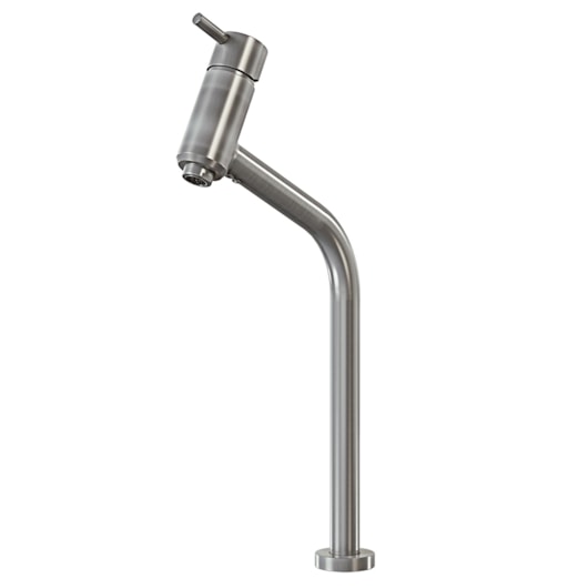 Misturador Monocomando De Mesa Para Lavatorio Com Bica Alta Slim 95  6208 Grafite Escovado Fani - Imagem principal - f76ad53c-1b08-42f5-9b4b-aa66daf3441c