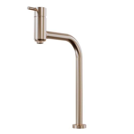 Misturador Monocomando De Mesa Para Lavatório Com Bica Alta Slim 95  6209 Champagne Fani - Imagem principal - b4a0ccd0-9495-40f6-83c1-2dc40f9f5390