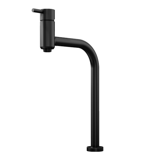 Misturador Monocomando De Mesa Para Lavatorio Com Bica Alta Slim 95  6209 Preto Fosco Fani - Imagem principal - 759d4e22-1ec7-4cdc-b40d-bd02a003b2e8