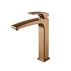 Misturador Monocomando De Mesa Para Lavatório Live Rose Gold Lorenzetti