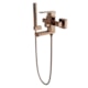 Misturador Monocomando de Parede para Banheira com Ducha Manual e Bica Retratil Purus Rose Gold Immersi - 8e194c5a-23d0-453d-9799-7893a8bceac5