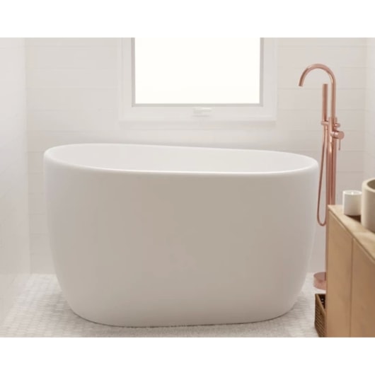 Misturador Monocomando de Piso para Banheira com Ducha Manual Amazon Rose Gold Immersi - Imagem principal - 96bc20e8-bd64-4f6d-99e9-d1b28058a765