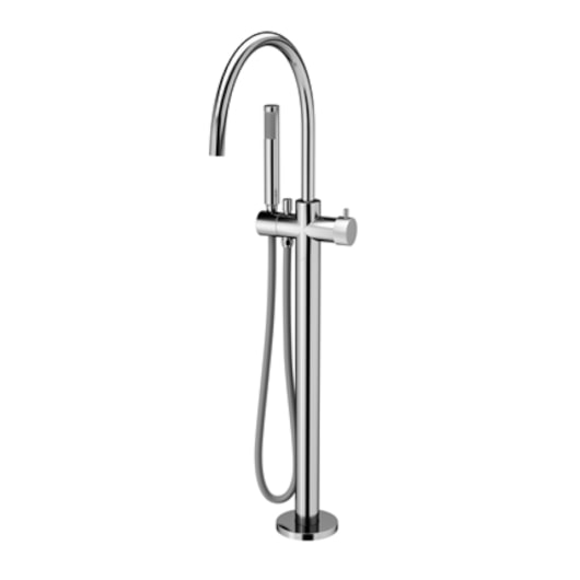 Misturador Monocomando De Piso para Banheira Com Ducha Manual Mix & Match Cromado Docol - Imagem principal - b8bcae98-c1ba-4cbf-91a5-4b25d5539e49