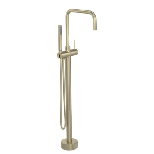 Misturador Monocomando De Piso Para Banheira Quadrado Deca You Summer Gold Deca - Imagem principal - a85b3041-14d5-420a-85ee-dc0936e08118