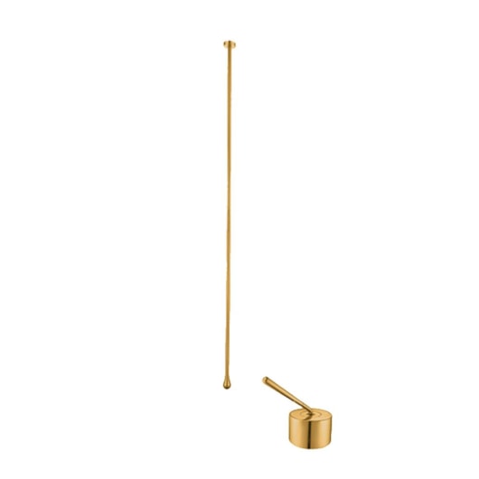 Misturador Monocomando De Teto Para Lavatório Rb5101 Gold Matte Rubinettos - Imagem principal - 751b5728-af7b-49c7-b387-09156253a2ab