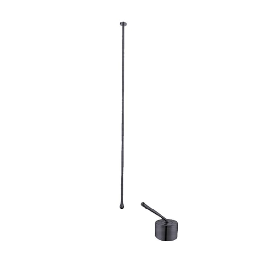 Misturador Monocomando De Teto Para Lavatório Rb5101 Titânio Escovado Rubinettos - Imagem principal - 85174349-35d6-4d1b-8562-529058deab2a