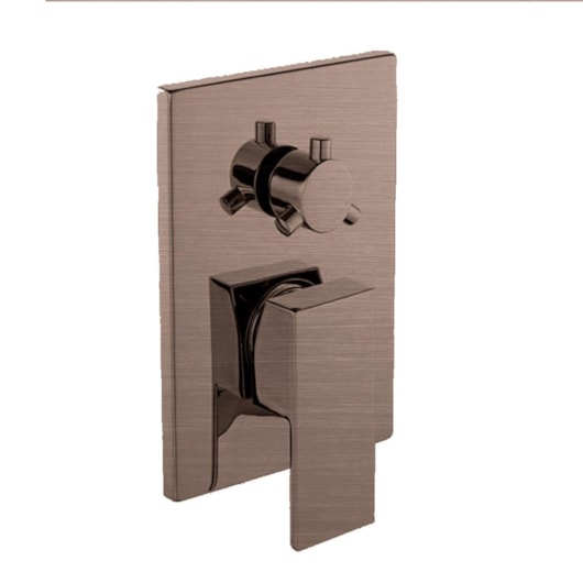 Misturador Monocomando De Três Vias Com Base Rb1320 Bronze Hera Rubinettos - Imagem principal - cefeed0c-b6b6-4a7a-b9e2-bb443d66fb4e