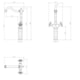 Misturador Monocomando Duplo Para Lavatório Bica Alta Kr381 Bronze Escovado Kromma - e0be7290-ce4a-4baa-a8d0-6e5ad3c974d3