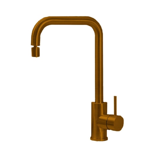Misturador Monocomando Em Aço Inox Para Cozinha Bica Alta Com Arejador Articulado Kr500 Páprica Matte Kromma - Imagem principal - 211a3e1a-8fe1-416a-a984-9e9e46c65340