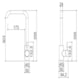 Misturador Monocomando Em Aço Inox Para Cozinha Bica Alta Giratória Kr503 Black Matte Kromma - 61d2affd-471f-4804-b223-4ccb18012568