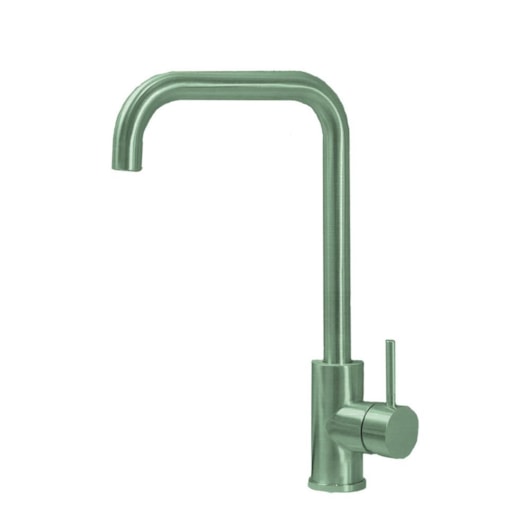 Misturador Monocomando Em Aço Inox Para Cozinha Bica Alta Kr503 Absinto Matte Kromma - Imagem principal - 7b9df9eb-bd9a-486f-9c42-09afda38bc42
