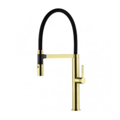 Misturador Monocomando Harco Bica Removivel Gold Lexxa