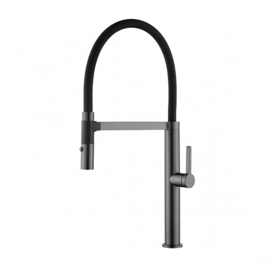 Misturador Monocomando Harco Bica Removivel Grafite Lexxa - Imagem principal - 0364c95e-7438-43e4-928d-2b5085b8b093