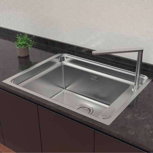 Misturador Monocomando Hidden em Aço Inox Tramontina - Imagem principal - fc232488-819d-4b2b-95e0-597d9bdc2f90