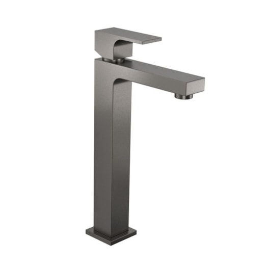 Misturador Monocomando Lavatório Alto Unic Antracite Deca - Imagem principal - 5763ce96-554f-426c-9bfb-222ac51db345