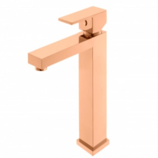 Misturador Monocomando Lavatório Bica Baixa Rose Gold Kromma - Imagem principal - df71e2f9-e358-47a6-98d6-9afc0d595351