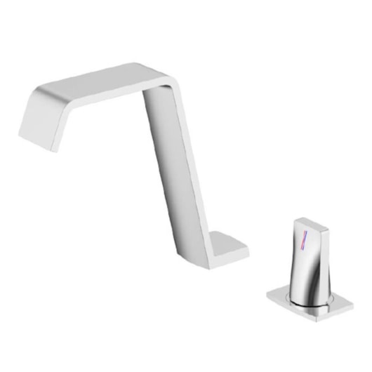 Misturador Monocomando Lavatório Mach Cromado Fabrimar - Imagem principal - 93eda862-1a53-4922-b74d-b87f2360d0d0