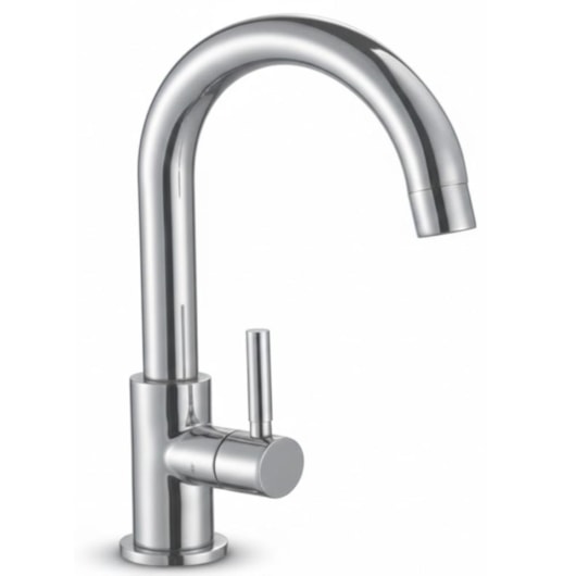 Misturador Monocomando p/Cozinha e Lavatório de Mesa Bica Alta Agile Cromado Romar - Imagem principal - 78c0c8fc-3024-4e3d-9902-5c0b75b80f4f