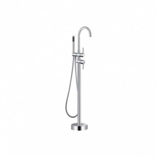Misturador Monocomando Para Banheira De Chão Com Flexível 15M Kr208 Cromado Kromma - Imagem principal - 8a648fbf-2832-476d-afc1-81accf2849be
