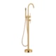 Misturador Monocomando Para Banheira De Chão Com Flexível 15M Kr208 Gold Matte Kromma - dea64458-c85c-4b7f-84eb-ae9303fba9df