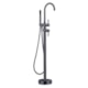 Misturador Monocomando Para Banheira De Chão Com Flexível 15M Kr208 Titânio Escovado Kromma - 210a21a3-e966-429d-bd71-49376acfdecf