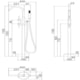 Misturador Monocomando Para Banheira De Chão Com Flexível 15M Kr209 Dourado Kromma - ae1d11a6-9b9a-4afb-bb2d-7f41d57e8c9f