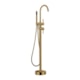Misturador Monocomando Para Banheira De Piso Kr208 Com Flexível 1,5M Dourado Escovado Kromma - b2b55249-d494-4577-b49a-032f2056e09c