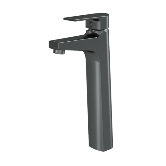 Misturador Monocomando Para Banheiro De Mesa Bica Alta Bold 370 Grafite Onix Fani - Imagem principal - 7993329e-f190-4bfb-a545-59e5db72b5da