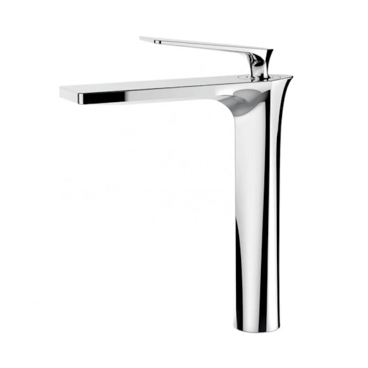 Misturador Monocomando Para Banheiro e Lavabo Curve Cromado Lexxa - Imagem principal - fa0b3591-3b60-4a93-bb9e-a8bb15a790bd