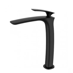 Misturador Monocomando Para Banheiro e Lavabo Evoq Bica Alta Black Matte Lexxa