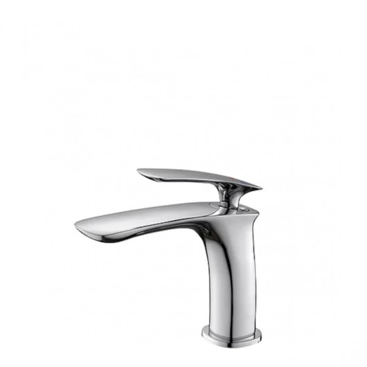 Misturador Monocomando Para Banheiro e Lavabo Evoq Bica Baixa Cromado Lexxa - Imagem principal - 96f78fc7-dadc-4485-b159-2f197a451b88