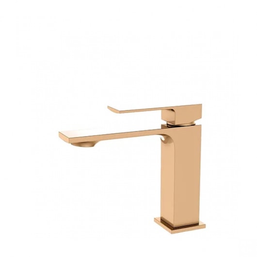 Misturador Monocomando Para Banheiro e Lavabo Slimt Bica Alta Rose Gold Lexxa - Imagem principal - 769405d0-9a47-4299-9c91-be6867f41cfe