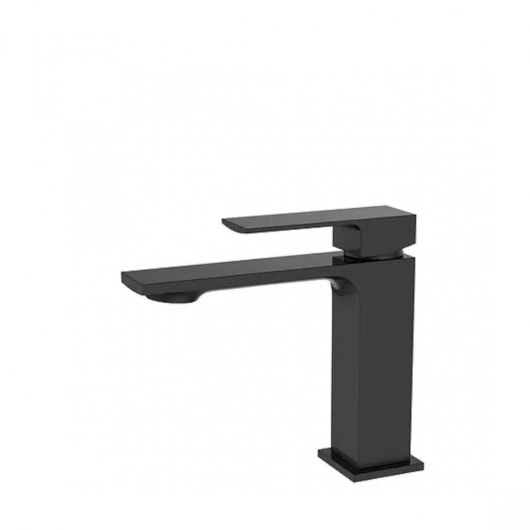 Misturador Monocomando Para Banheiro e Lavabo Slimt Bica Baixa Black Matte Lexxa - Imagem principal - 0ce76120-b21d-46fd-91a9-8889a3bdbef1