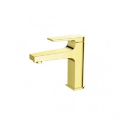 Misturador Monocomando Para Banheiro e Lavabo Squad Bica Baixa Gold Lexxa