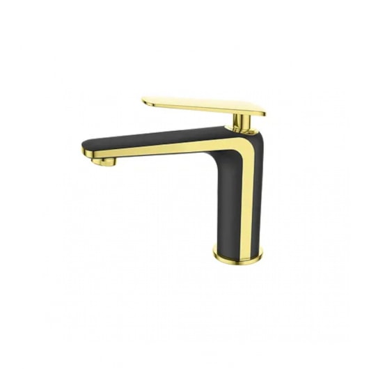 Misturador Monocomando Para Banheiro e Lavabo Stripe Bica Baixa Gold Lexxa - Imagem principal - 2cf6a585-40f8-4ce4-a614-84f580a8f03f