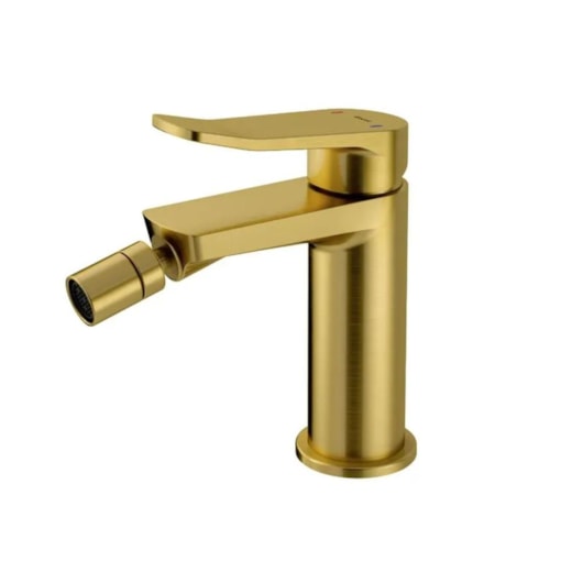 Misturador Monocomando Para Bidê Com Ducha Frontal Ouro Escovado Docol - Imagem principal - 79427b79-f09a-4ff3-9b8e-b515fb0dfb92
