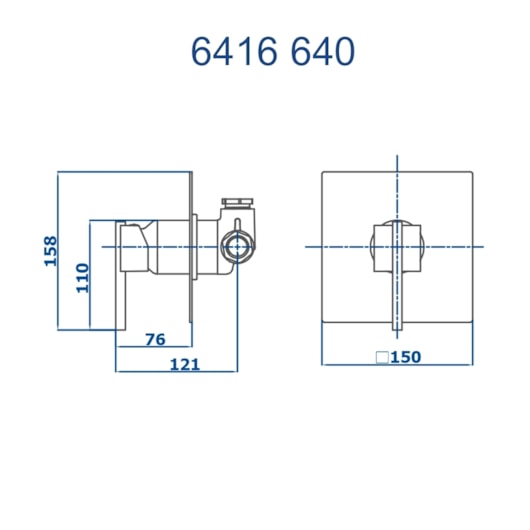 Misturador Monocomando Para Chuveiro 1/2x3/4 Eros 640 Champanhe Fani - Imagem principal - 95a3ec22-17bb-4d11-b7de-f91281f47060
