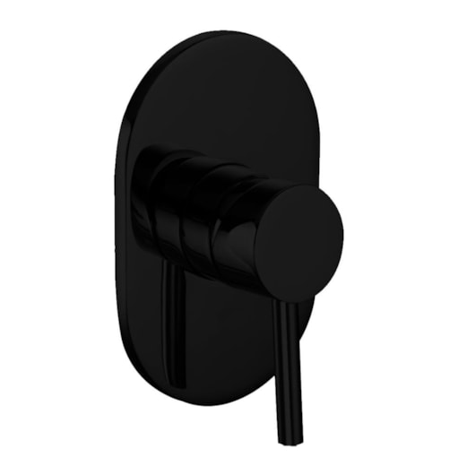 Misturador Monocomando Para Chuveiro Acompanha Base Black Matte Kromma - Imagem principal - f809f2b6-d412-44bf-a84a-2ebcbde4cce6
