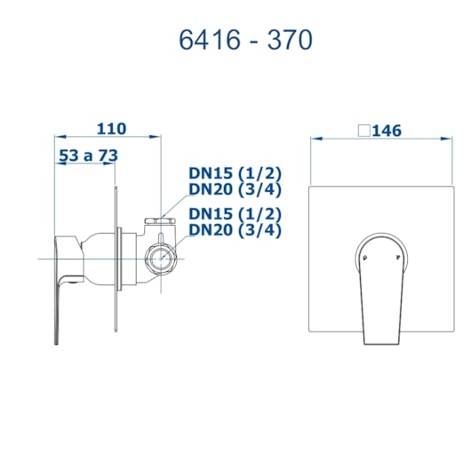 Misturador Monocomando Para Chuveiro Bold 370 Champanhe Fani - Imagem principal - 9b282245-7954-44d0-9dfe-81545e36dc4a