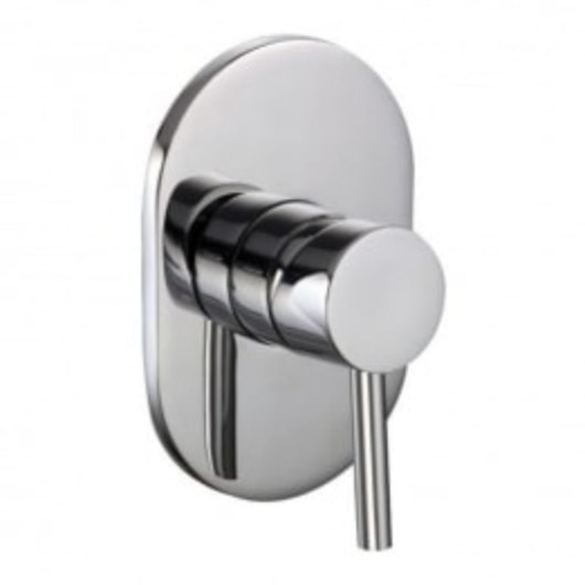 Misturador Monocomando Para Chuveiro Com Base 5117 Cromado Rubinettos - Imagem principal - 53257798-c5ee-4194-a019-ed8103514d87