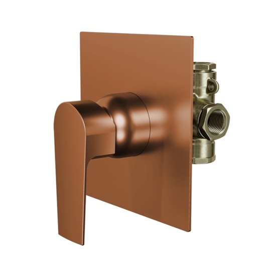 Misturador Monocomando Para Chuveiro Com Base Bold 370 6416 Rosso Vecchio Fani Metais - Imagem principal - 8c596da7-d4ca-41ef-82eb-0aa0f43a830a