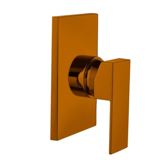 Misturador Monocomando Para Chuveiro Com Pedra Jaspe Marrom Rb1523 Páprica Matte Rubinettos - Imagem principal - 2249f363-eaca-470f-8769-cdd5a736b013