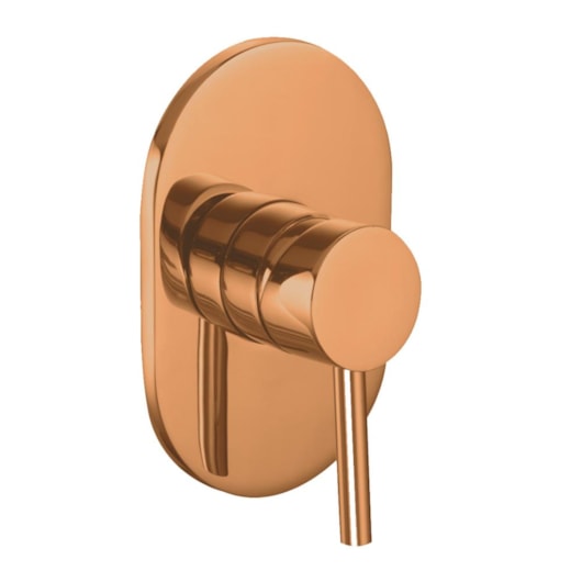 Misturador Monocomando Para Chuveiro Deca Rb1567 Rose Gold Matte Rubinettos - Imagem principal - 1287e35c-4ac1-4078-9e30-f3b890701e9b