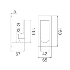 Misturador Monocomando Para Chuveiro Like C78 Cromada Lorenzetti