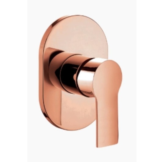 Misturador Monocomando Para Chuveiro Soul Kr82670 Rose Gold Kromma 4cm - Imagem principal - 9b2d74e8-2bc0-4afa-9d9b-386ba3e11270